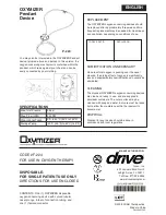 Предварительный просмотр 14 страницы Drive OXYMIZER Manual