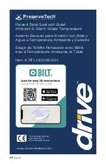 Preview for 1 page of Drive PreserveTech RTL12C006-WH Manual