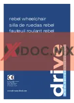 Drive rebel wheelchair Assembly Instructions Manual предпросмотр