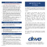 Preview for 4 page of Drive RTL12026 Installation Instructions