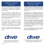 Предварительный просмотр 5 страницы Drive RTL12075 Manual