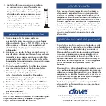 Предварительный просмотр 5 страницы Drive RTL12202KDR Manual