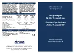 Предварительный просмотр 1 страницы Drive Solido T Operating Manual