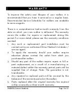 Preview for 10 page of Drive SR8 STEEL ROLLATOR Owner'S Handbook Manual