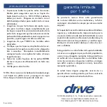 Preview for 5 page of Drive Teak RTL12350KDR Manual