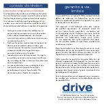 Preview for 7 page of Drive TS19 Manual