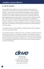 Предварительный просмотр 10 страницы Drive VacuMax 18610 Instruction Manual