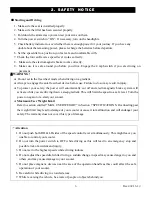 Предварительный просмотр 6 страницы Drive Ventura 3 Owner'S Manual