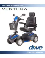 Preview for 1 page of Drive VENTURA Owner'S Manual