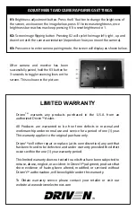 Preview for 5 page of DRIVEN DRWC4.3 Installation Instructions & Owner'S Manual