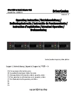 DriverGenus 4XRS232 Operating Instruction предпросмотр