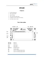 Preview for 2 page of drM SPC100 Quick Start Manual