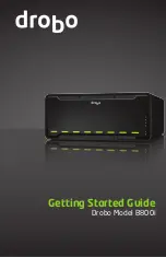 Drobo B800i Getting Started Manual preview