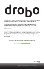 Preview for 2 page of Drobo B800i Getting Started Manual