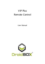 Предварительный просмотр 1 страницы DroidBOX VIP Plus User Manual