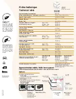 Preview for 2 page of Drolet Adirondack DB02800 Technical Data