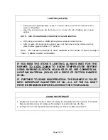 Preview for 10 page of Drolet ALASKA 2000 Installation And Operating Manual