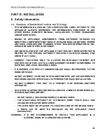 Preview for 29 page of Drolet Austral II DB03031 Installation And Operation Manual