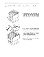 Preview for 49 page of Drolet Austral II DB03031 Installation And Operation Manual