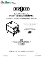 Preview for 1 page of Drolet Austral Owner'S Manual