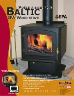 Drolet Baltic DB03040 Technical Data preview