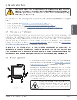 Предварительный просмотр 15 страницы Drolet COLUMBIA II Installation And Operation Manual