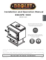 Preview for 1 page of Drolet DB03135 Installation And Operation Manual