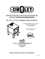 Drolet EE1200 Cmpak Instruction & Operation Manual preview