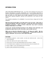 Preview for 3 page of Drolet EE1200 Cmpak Instruction & Operation Manual