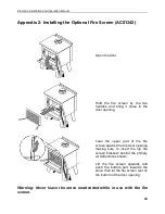 Preview for 43 page of Drolet Eldorado DB02610 Installation And Operation Manual