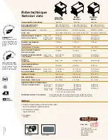 Предварительный просмотр 2 страницы Drolet Heavy-duty Controlled-Combustion Stove Technical Data