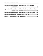 Preview for 5 page of Drolet Pyropak DB03180 Installation And Operation Manual