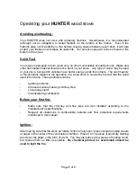 Preview for 6 page of Drolet The Hunter Owner'S Manual