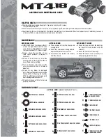 Dromida MT 4.18 Assembly And Maintenance Manual preview