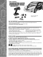 Dromida Touring Car Quick Start Manual preview