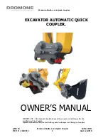 Dromone Multi-Lock Quick Coupler Owner'S Manual preview