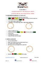 DroneTech SPLASH DRONE 3+ Calibration Instructions preview