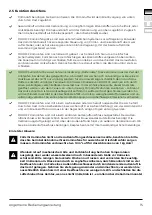 Preview for 15 page of Drooff Andalo 3 L General Instructions For Use