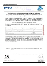 Preview for 10 page of DROPSA 31030 Series User And Maintenance Manual