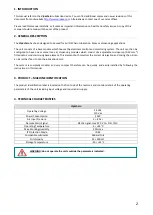 Preview for 2 page of DROPSA 3135121 User And Maintenance Manual