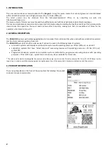 Preview for 2 page of DROPSA 3905000 User Operating And Maintenance Manual