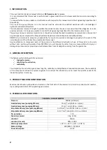 Preview for 2 page of DROPSA 989 Series User And Maintenance Manual