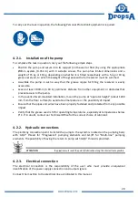 Preview for 20 page of DROPSA 989v2 Operation And Maintenance Manual