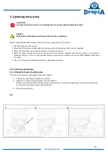 Preview for 16 page of DROPSA Minisumo II Use And Maintenance Manual