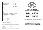 Dru 64CB Installation Instructions And Operating Manual preview