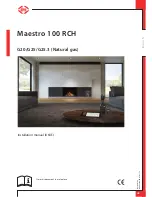 Dru maestro 100 RCH G20 Installation Manual preview