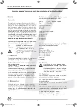 Предварительный просмотр 18 страницы Dru Metro 80E Installation And Service Manual