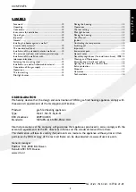 Preview for 11 page of Dru NL 31-01 Instructions For Installation And Operation Manual