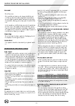 Preview for 12 page of Dru STYLE 3-01 Instructions For Installation And Operation Manual