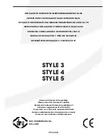 Dru Style 3 Instructions For Installation And Operation Manual preview